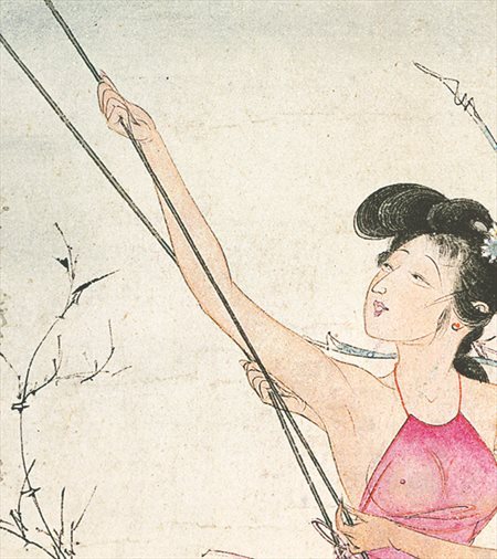 景县-胡也佛的仕女画和最知名的金瓶梅秘戏图